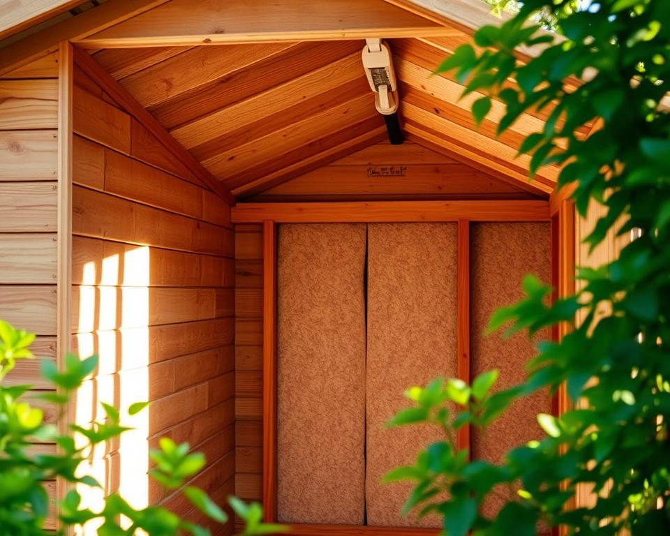 ventilation weatherproofing insulation shed