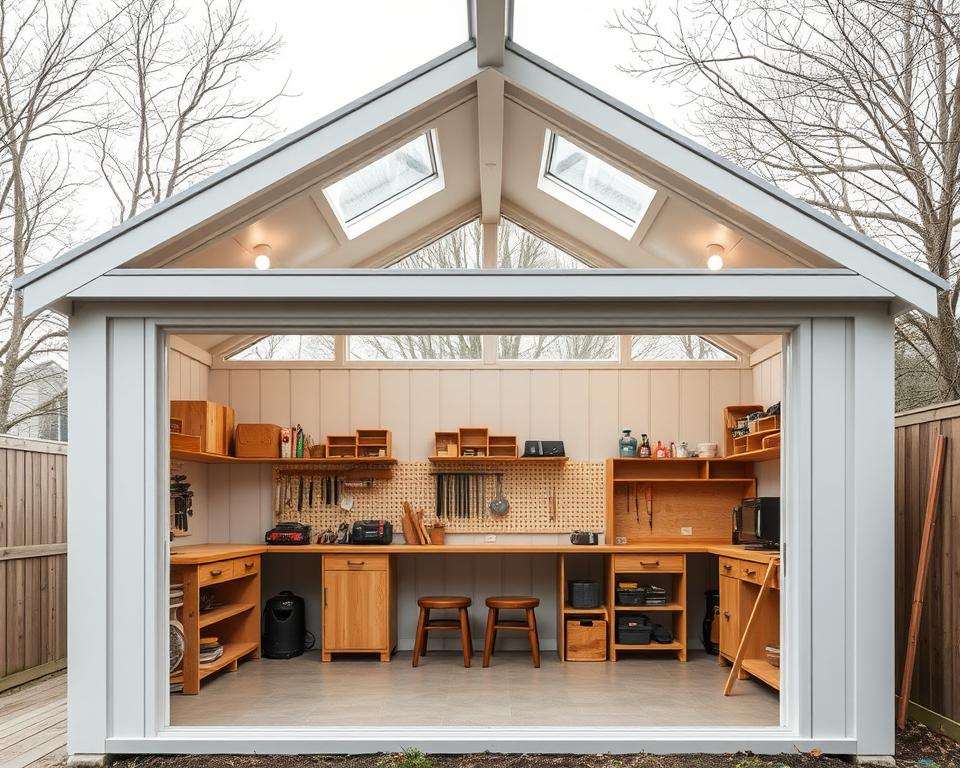 versatile workshop shed design