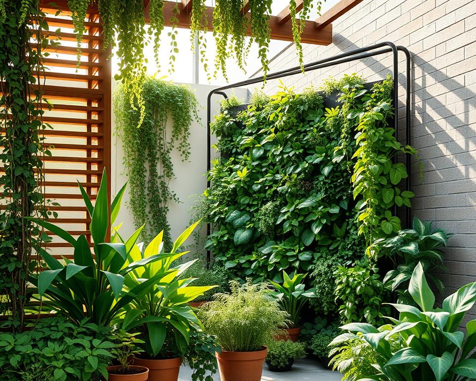 vertical garden design factors