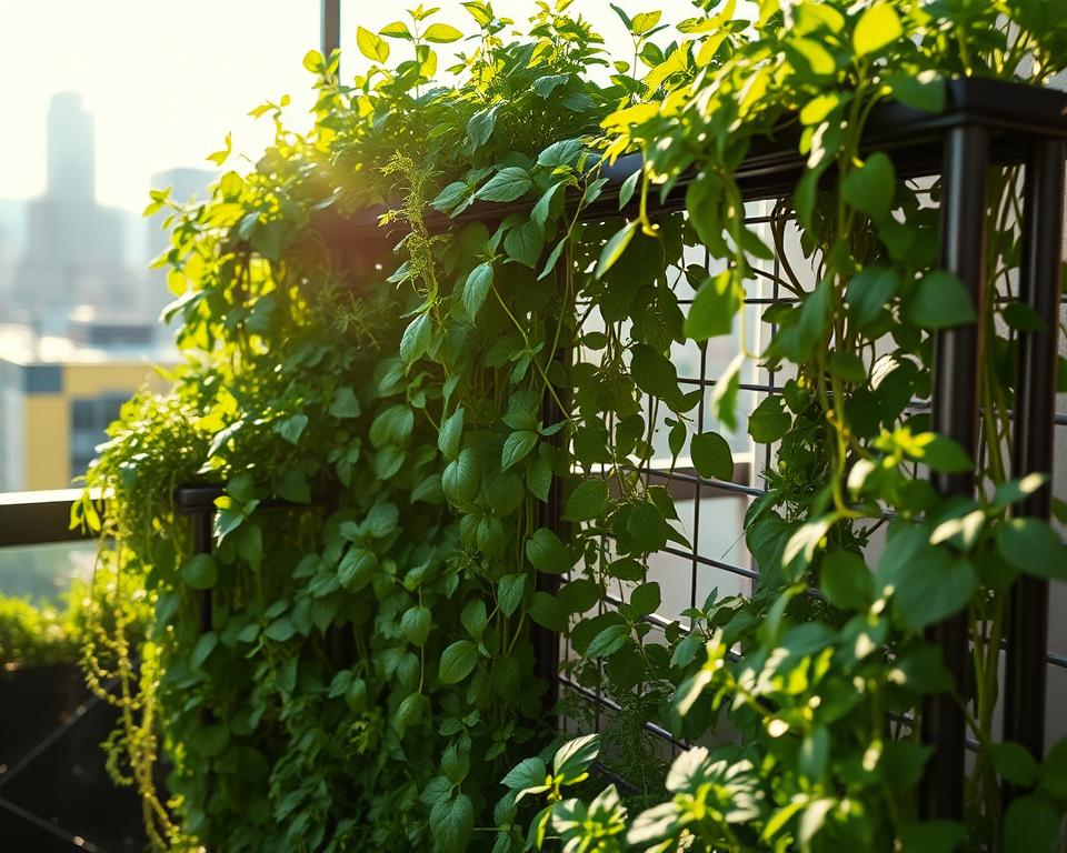 vertical herb garden