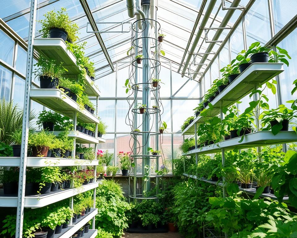 vertical planting solutions in greenhouse vertical planting solutions in greenhouse