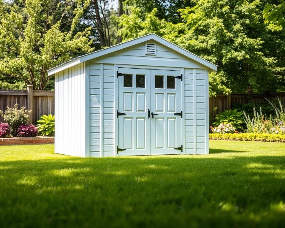 vinyl shed maintenance and durability