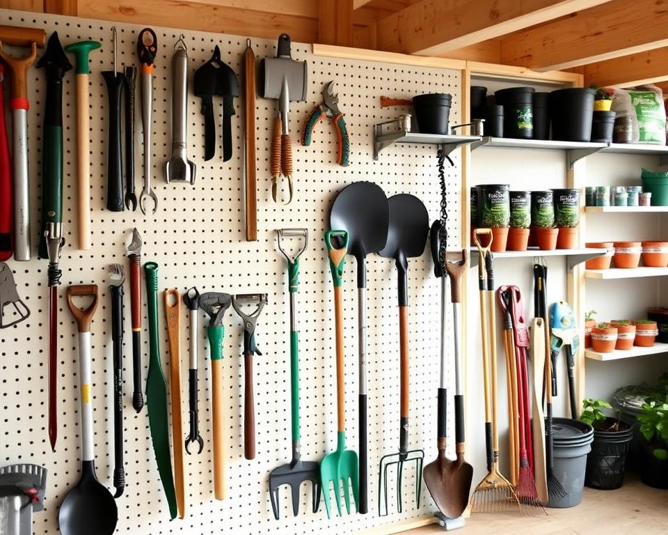 wall storage solutions for garden tools