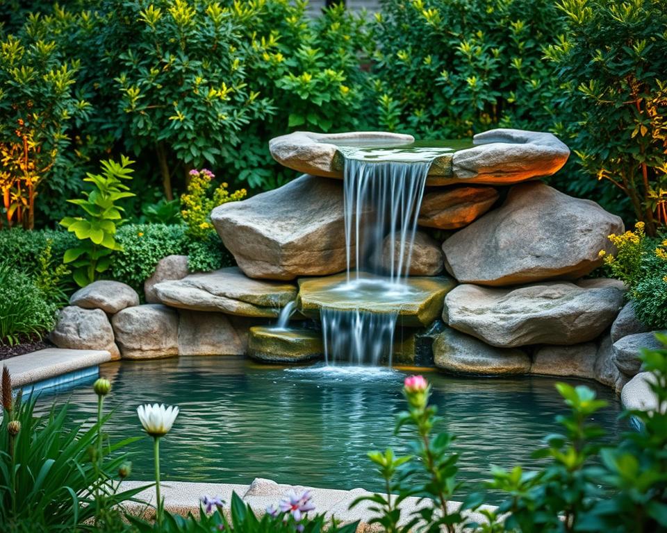 waterfall fountain design