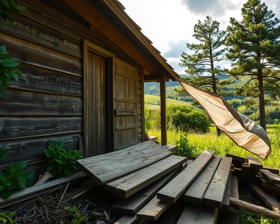 weather conditions shed materials