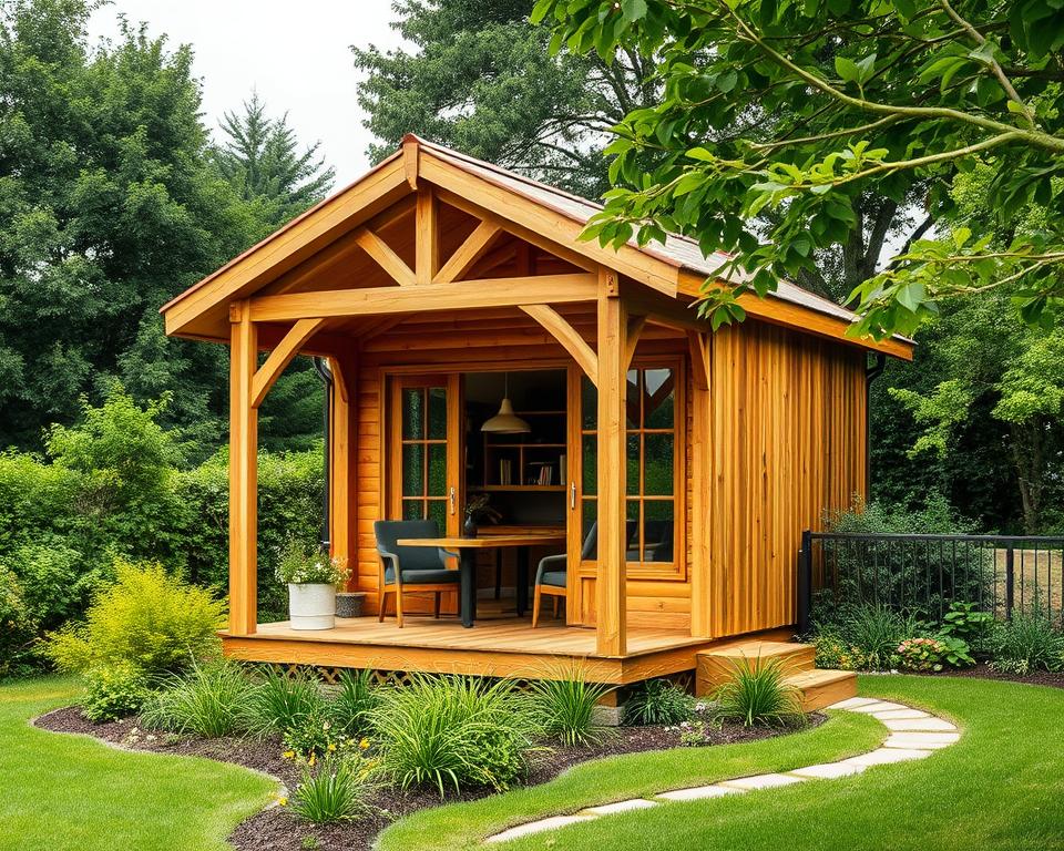 wooden garden offices