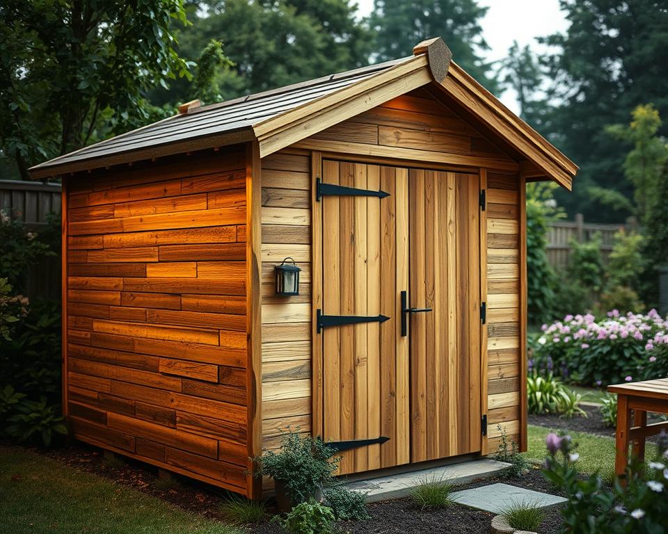 wooden shed cladding ideas