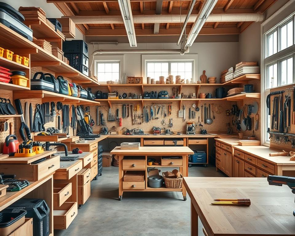 workshop organisation and storage solutions