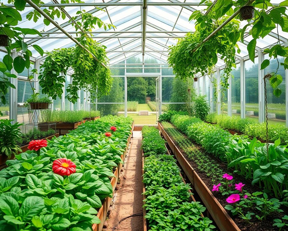 year round greenhouse production