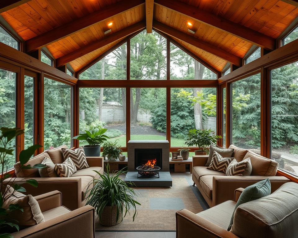 year-round temperature control garden room