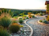 Creating a gravel garden – paths and planting beds
