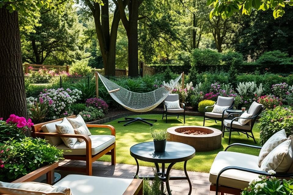 Creating a seating area in the garden – ideas and tips