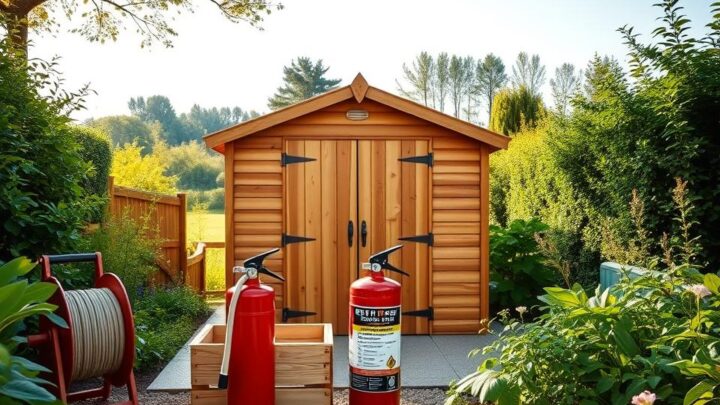 Safeguard Your Wooden Garden Shed with Effective Fire Protection Measures