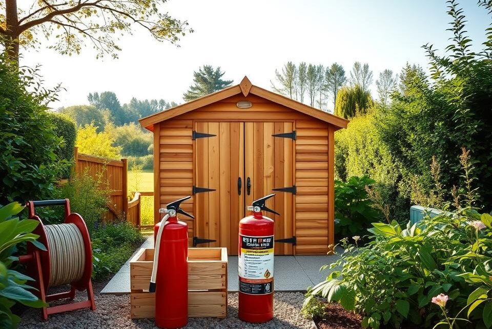 Safeguard Your Wooden Garden Shed with Effective Fire Protection Measures