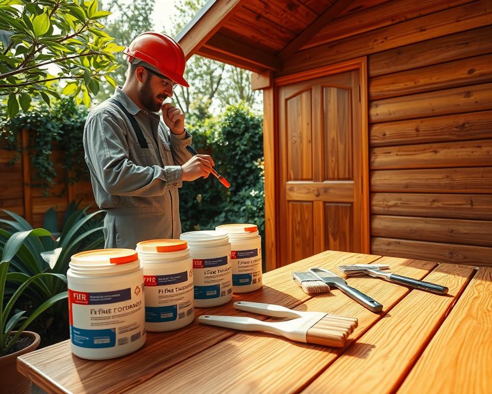 Fire-retardant treatments for timber buildings