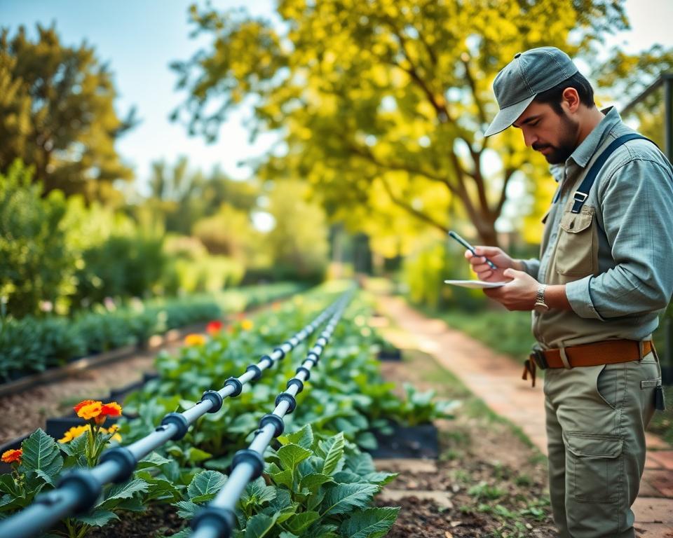 Garden Irrigation Maintenance