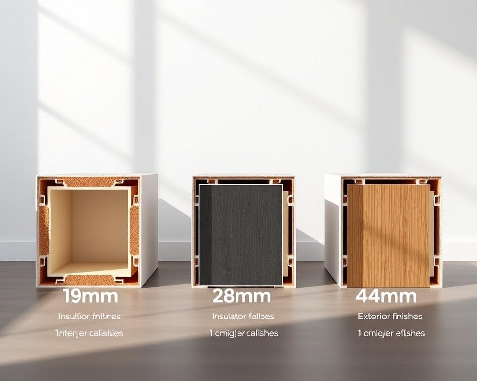 Garden Room Wall Thickness Comparison