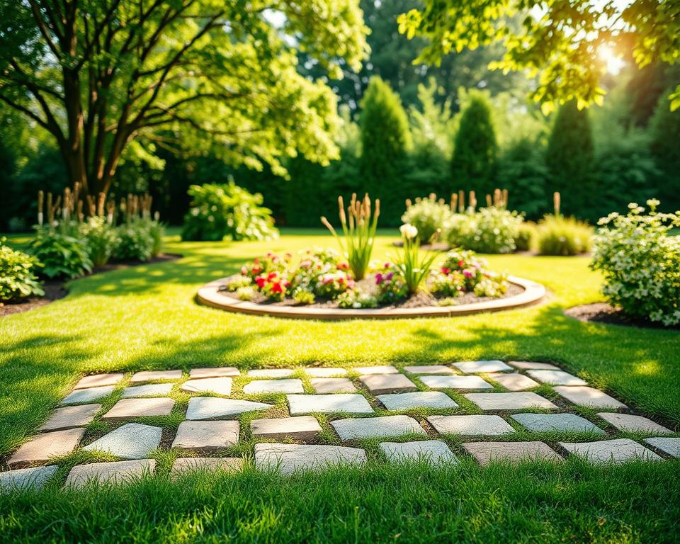 Garden edge design planning