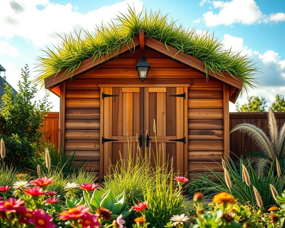 Green Roof Shed Protection