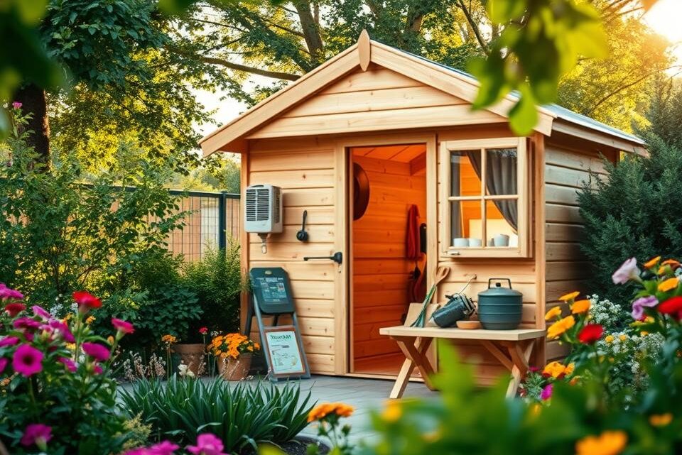 Heating for a wooden garden shed – What options are available?
