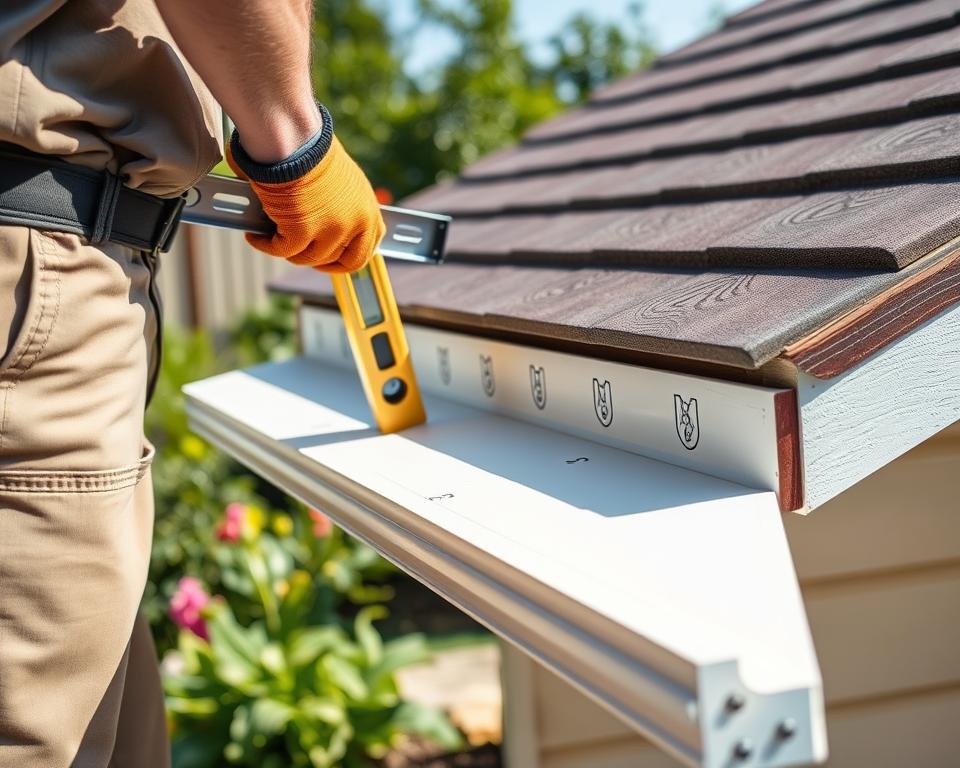 Preparing Fascia Board for Gutter Installation