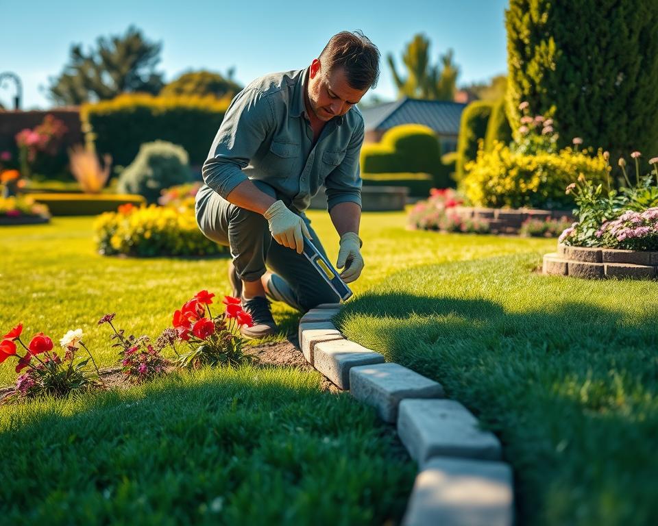 Professional Garden Edge Finishing