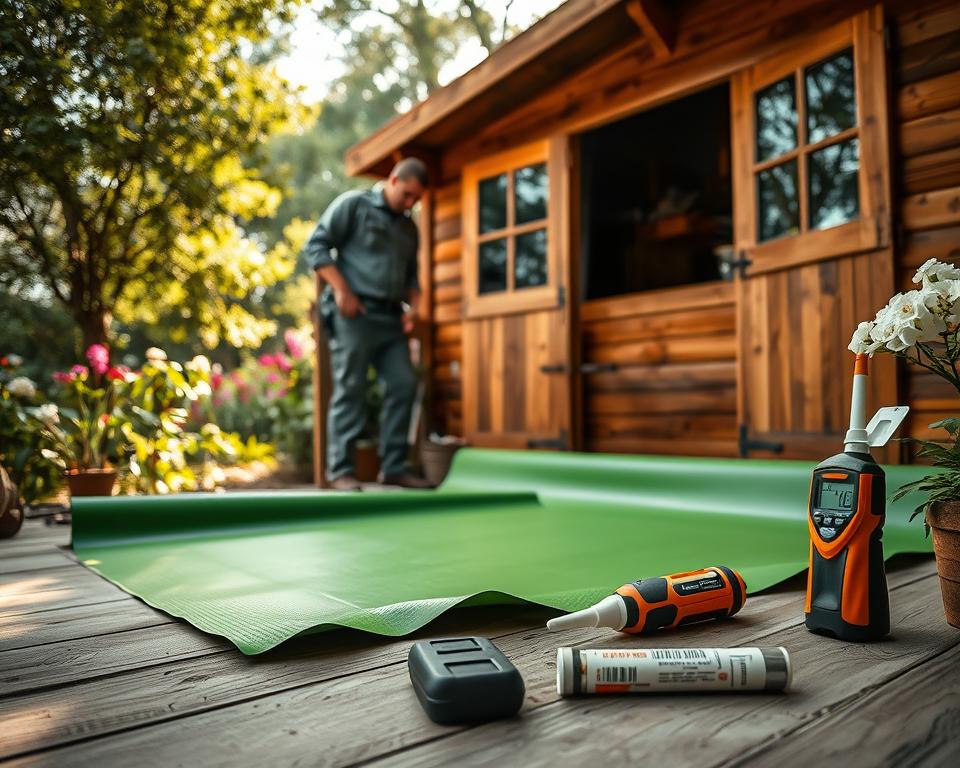Shed maintenance and protection