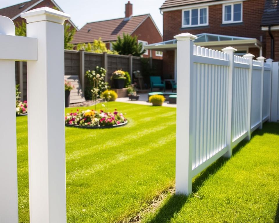 Vinyl Fencing UK Residential Installation