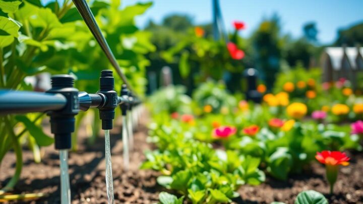 What is the best watering system for a garden?