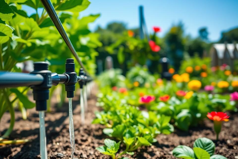 What is the best watering system for a garden?