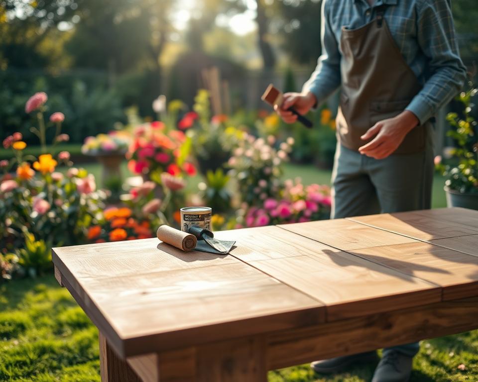 Wood Finishing Techniques for Garden Furniture