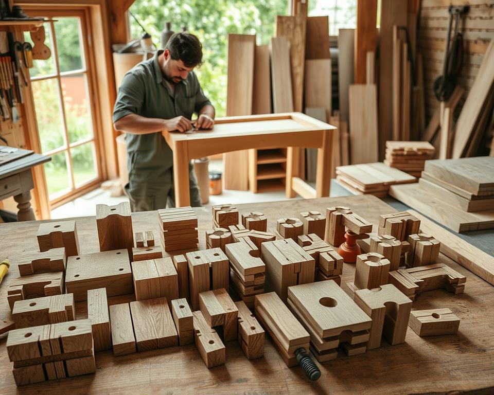Wood Joinery Techniques for Garden Tables
