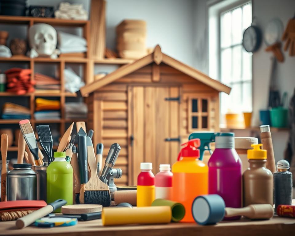 Wood Preservation Tools and Materials