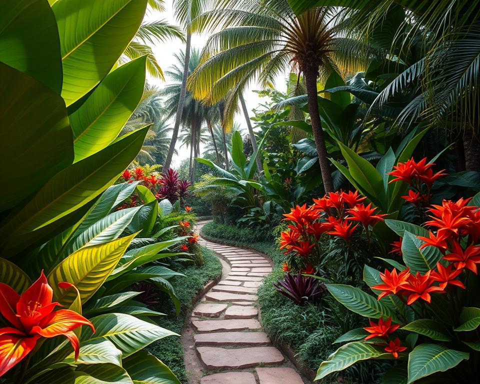 exotic garden exotic garden