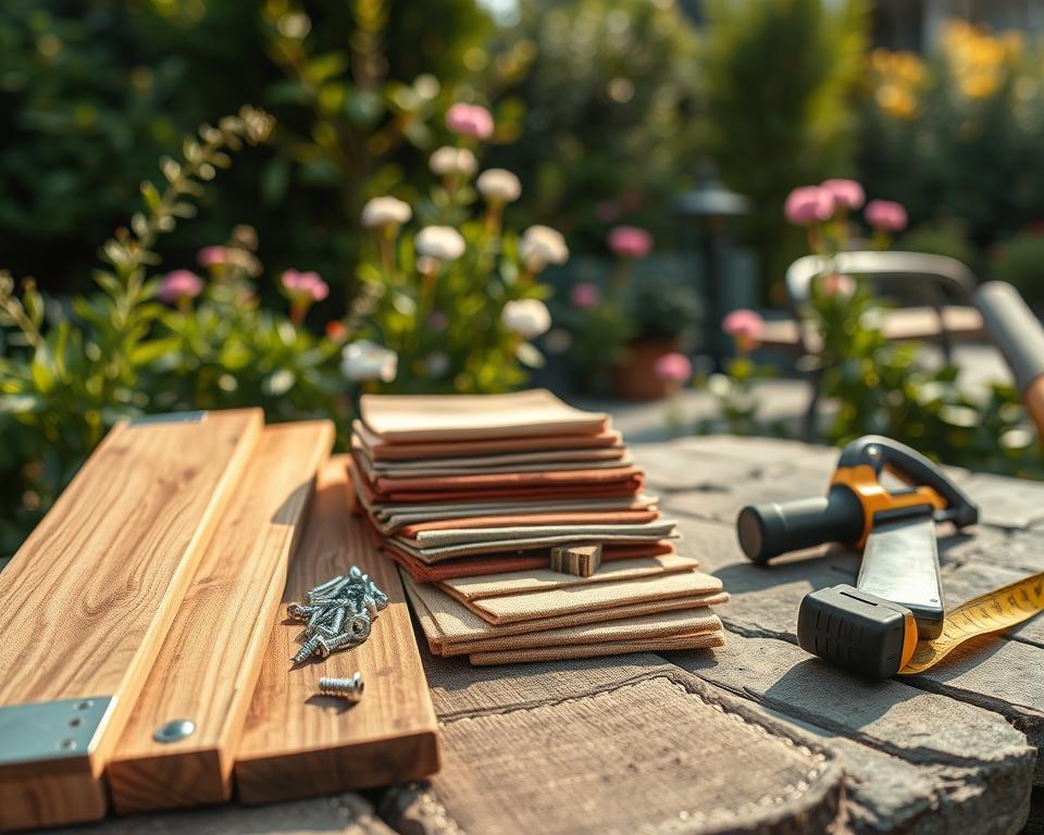 garden furniture materials