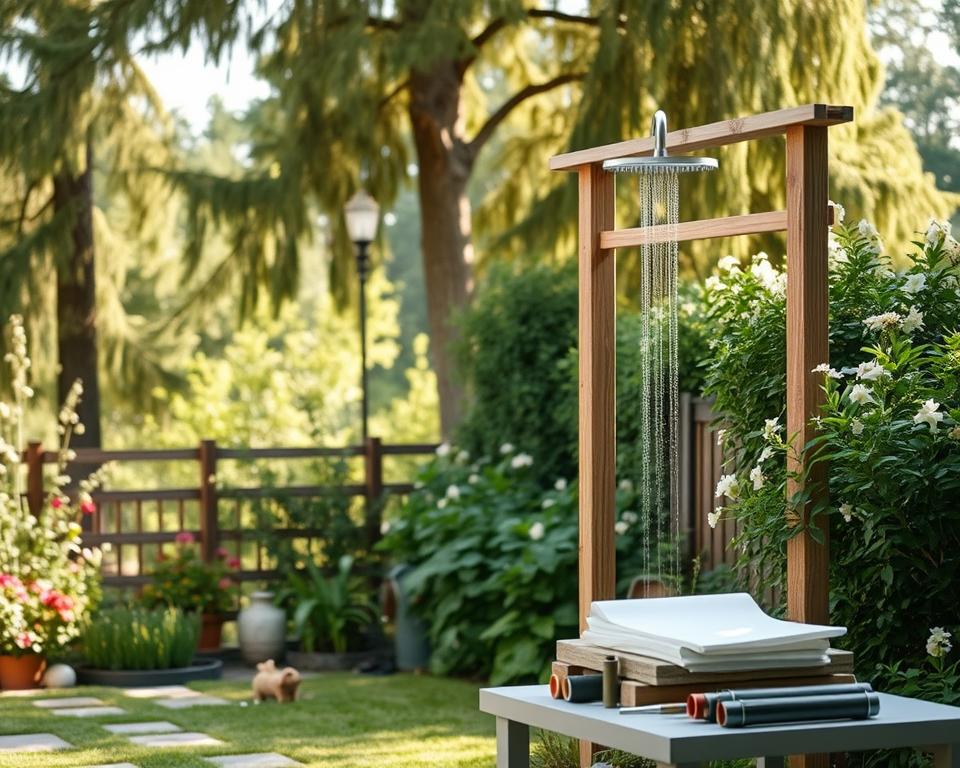 garden shower planning garden shower planning