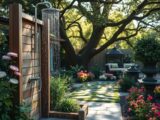 how to build a garden shower yourself