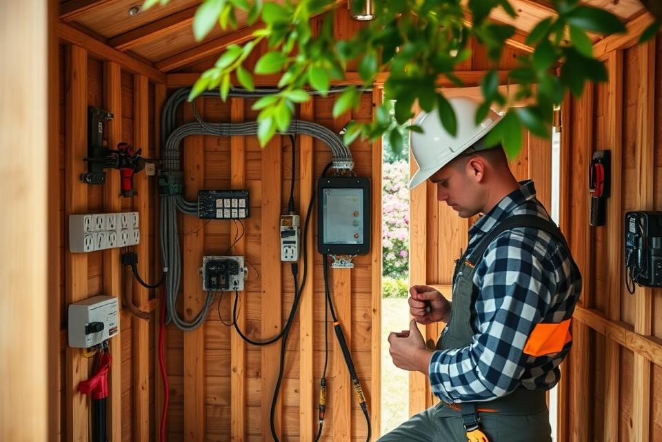 How to Install Electricity in the Garden Shed Guide