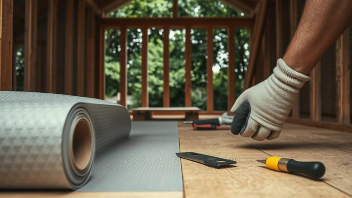 Moisture Barrier for the Floor of a Wooden Garden Shed: Tips