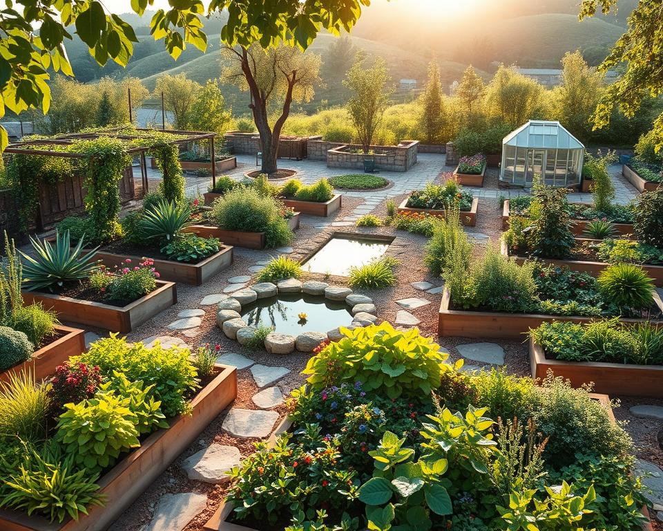 permaculture garden layout