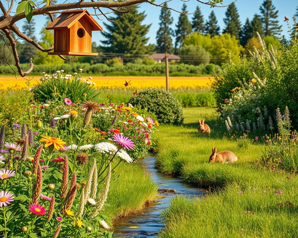 wildlife-friendly garden
