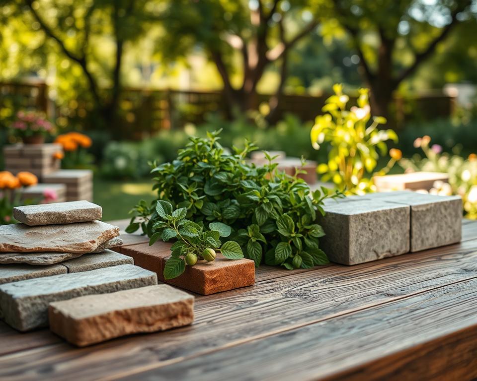 garden wall materials garden wall materials
