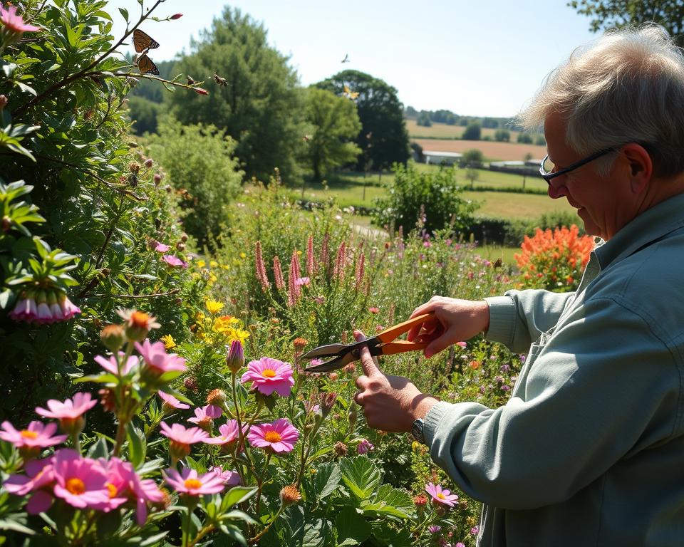 wildlife hedge pruning