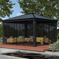 7% discount: Palram Canopia Gazebo Netting Set for Dallas 4900 Garden Gazebo