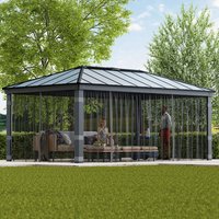 6% discount: Palram Canopia Gazebo Netting Set for Dallas 6100 Garden Gazebo