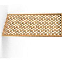 37% discount: Forest 6' x 3' Diamond Lattice Trellis Fence Topper (1.83m x 0.9m)