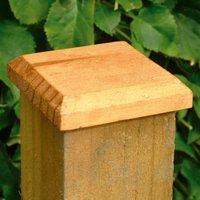56% discount: Forest Fence Post Cap 13 x 13cm