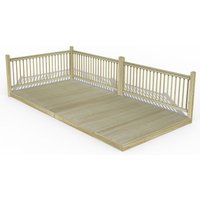 8' x 16' Forest Patio Deck Kit No. 5 (2.4m x 4.8m)