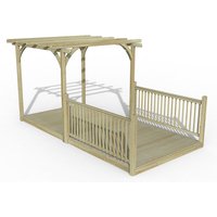 8' x 16' Forest Pergola Deck Kit No. 4 (2.4m x 4.8m)