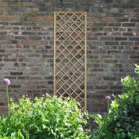 29% discount: Forest 6' x 2' Hidcote Decorative Diamond Wooden Lattice Trellis (1.8m x 0.6m)